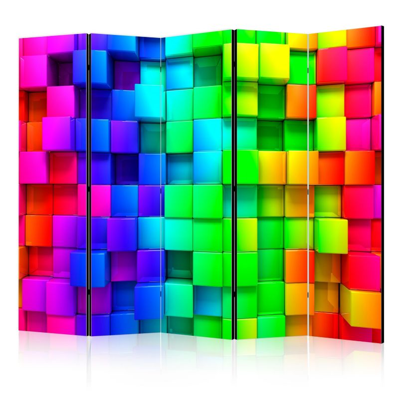 Parawan dwustronny Artgeist 3D 225x172 cm 3D 1 szt