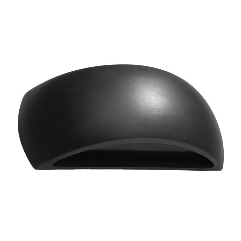 Kinkiet Sollux Lighting ceramiczny PONTIUS czarny 1 szt.
