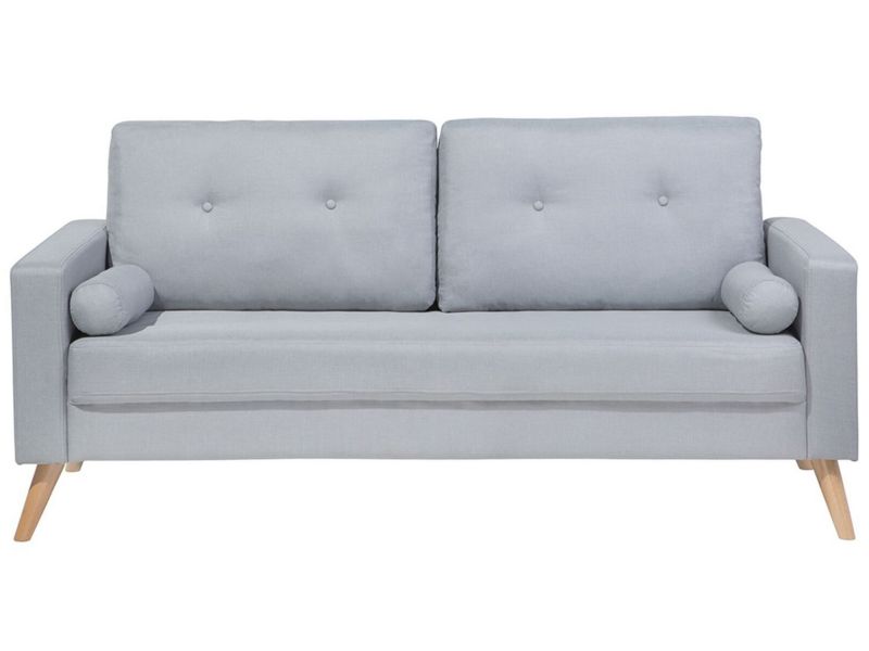 Sofa 2-osobowa jasnoszara Kalmar 1 szt.