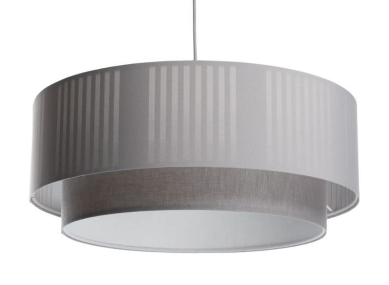 Lampa Bps Koncept wisząca DUO LAMI LINE 60x25 szara 1 szt
