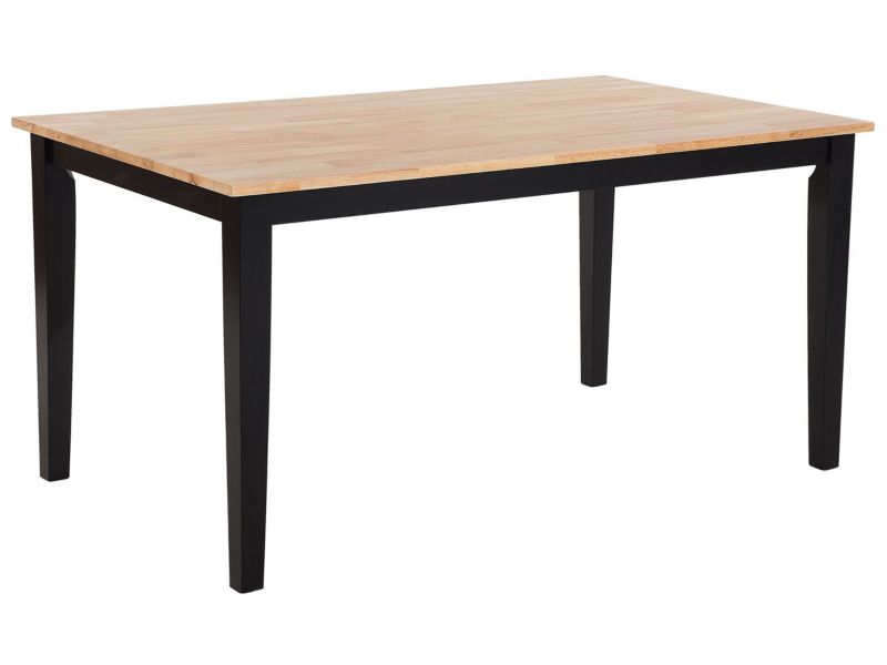 Stół do jadalni Houston 75 cm 120 cm Czarny 1 szt.