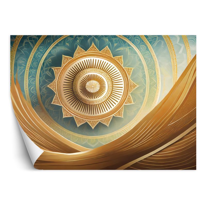 Fototapeta Feeby Mandala złota orientalna 400x280 1 szt