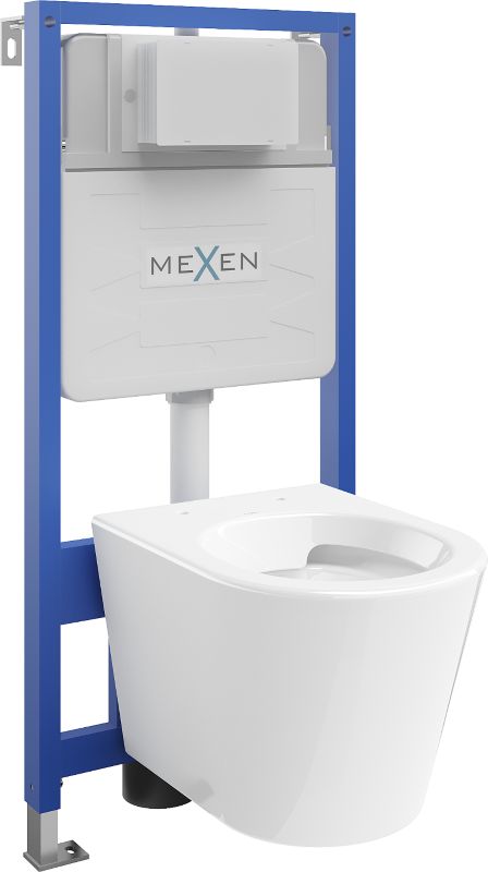 Zestaw podtynkowy WC Mexen Rico biały połysk 48x36,5 cm 1 szt.