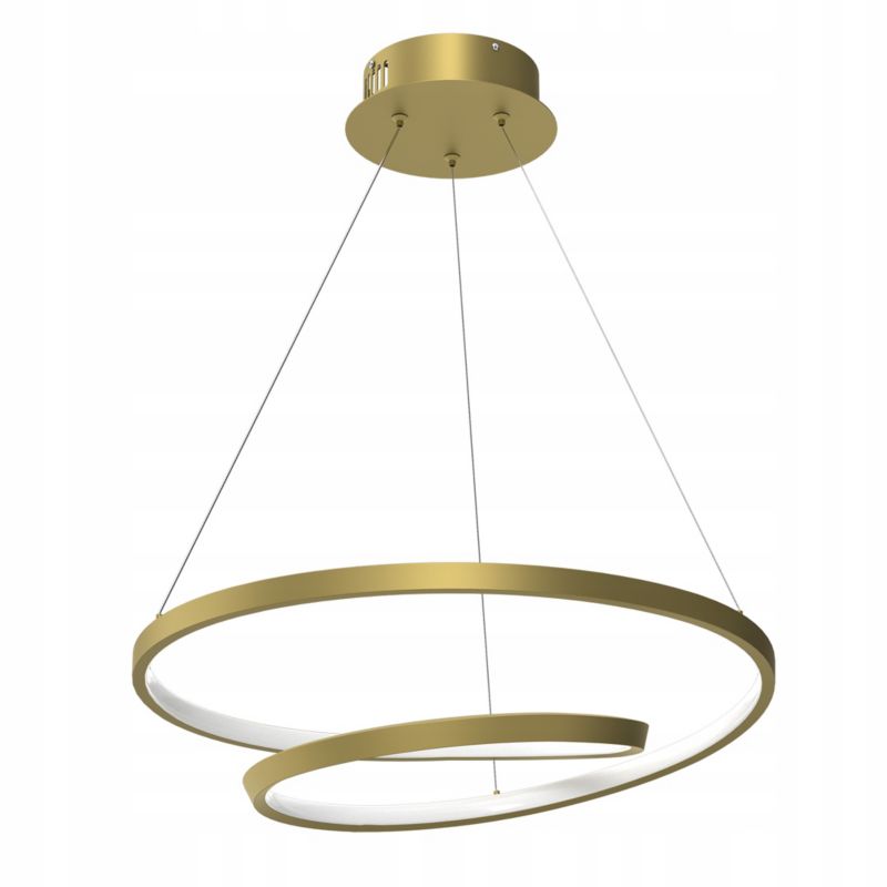 Lampa sufitowa wisząca Light Home LH Lucero Gold LED 48W LED 4000K 2400lm złoty 1szt.