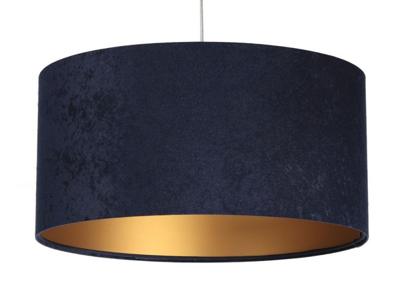 Lampa Bps Koncept wisząca HOME 50 granatowa/złota 1 szt