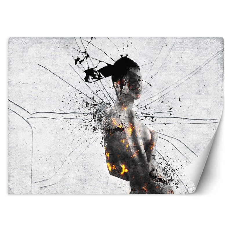 Fototapeta Feeby Rozbita kobieta abstrakcja 350x245 1 szt