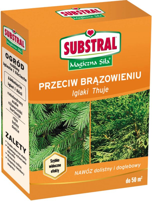 Nawóz przeciw brązowieniu igieł Substral 1 kg
