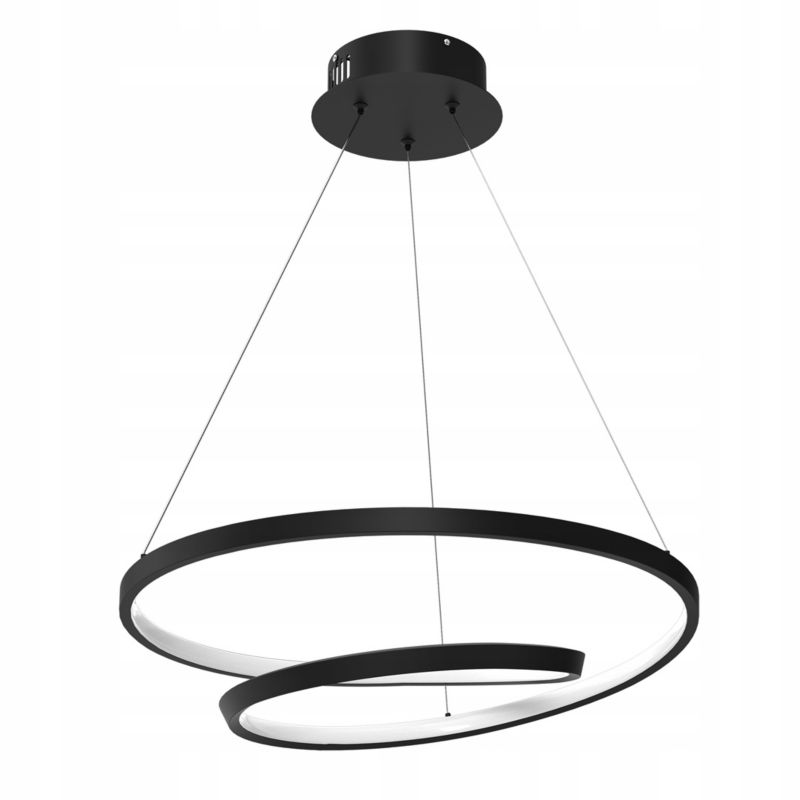 Lampa sufitowa wisząca Light Home LH Lucero Black LED 48W LED 4000K 2400lm czarny 1szt.