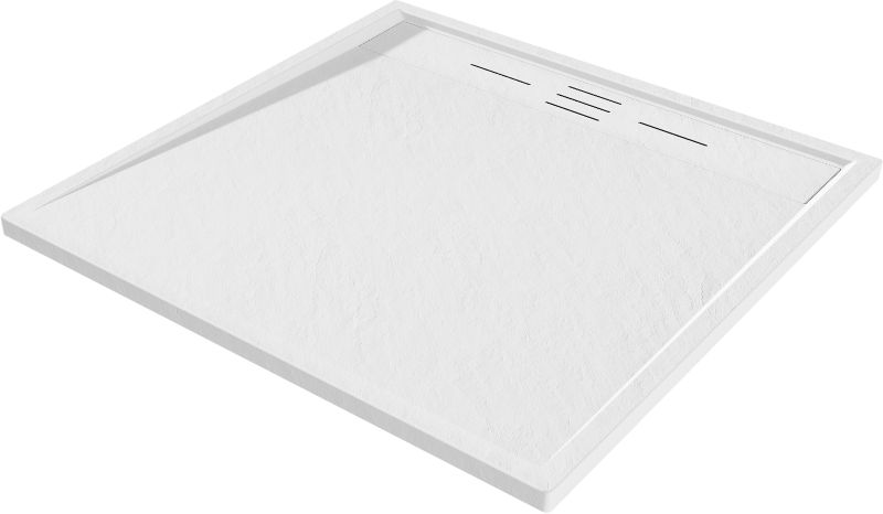 Brodzik kwadratowy Mexen Amon biały 80 x 80 cm 1 szt.