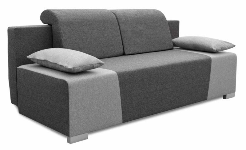 Sofa rozkładana do salonu Bonni Kordoba Grafit/Szary 1 szt.