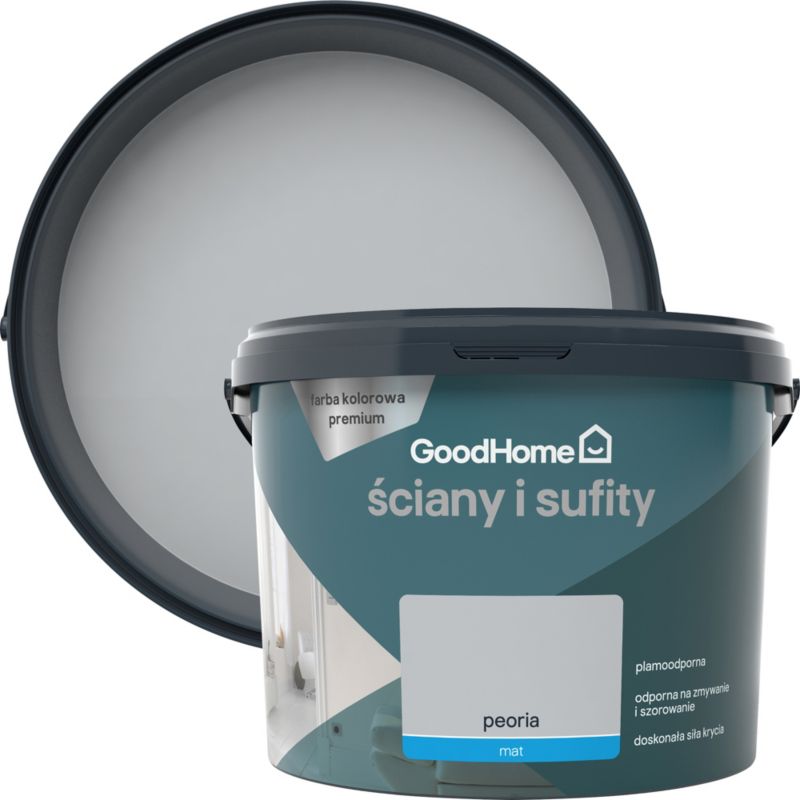 Farba plamoodporna GoodHome Premium Ściany i Sufity peoria 2,5 l
