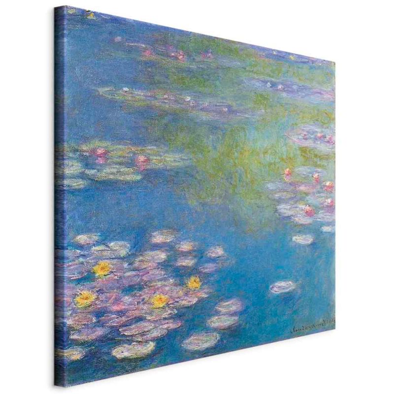 Obraz Artgeist Nenufary w Giverny 80 x 80 cm flizelina 1 szt