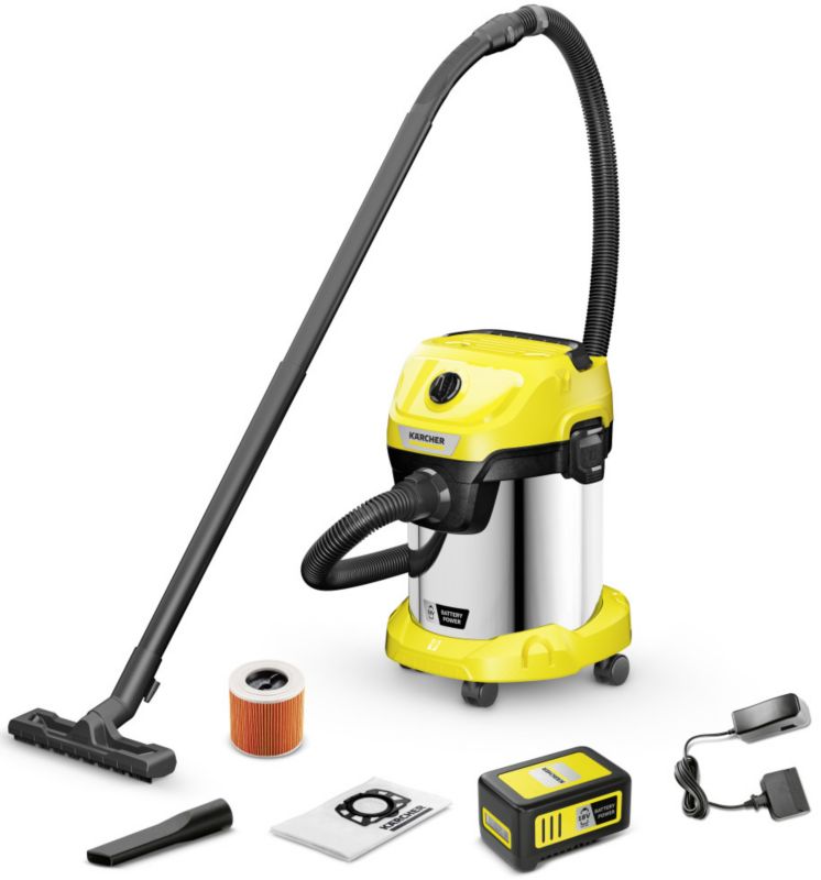 Odkurzacz uniwersalny Karcher WD3-18S Bat.Set V-17/20 1.628-576 1 szt.
