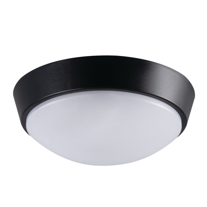 Plafoniera LED LightLogic LL CHAO 18W-B 66309 okrągła czarna 21cm IP65 1700lm 1 szt.