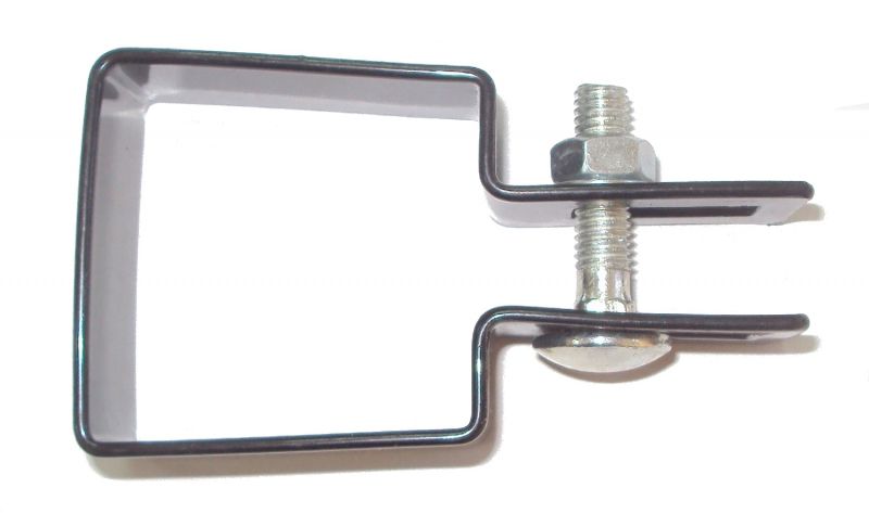 Obejma słupka początkowa Polbram Steel Group 50 x 50 mm