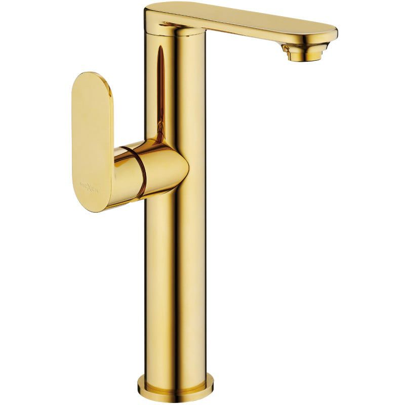 Bateria umywalkowa wysoka Mexen Milo złota 29,3 cm 1 szt.