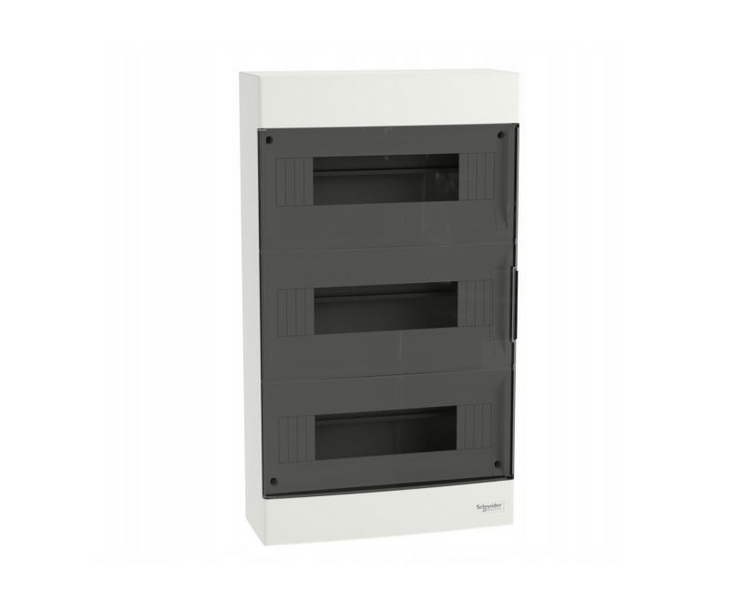 Obudowa natynkowa Schneider Easy9 EU IP40 EZ9EU-3-12-NT-T drzwi transparentne 3/12 1 szt.