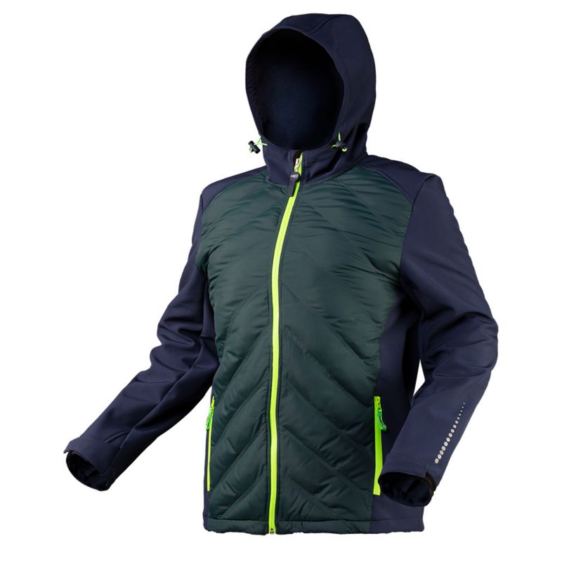 Kurtka softshell z ocieplaczem NEO TOOLS seria PREMIUM rozm. L granatowa 1 szt.
