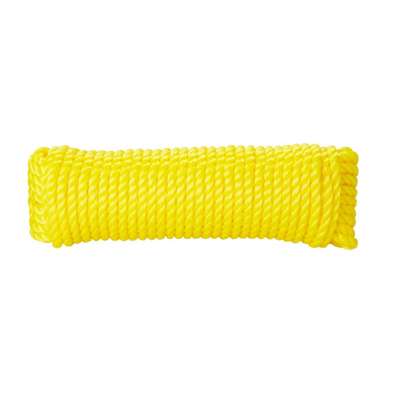 Lina skręcana polipropylenowa Diall 8 mm x 25 m żółta