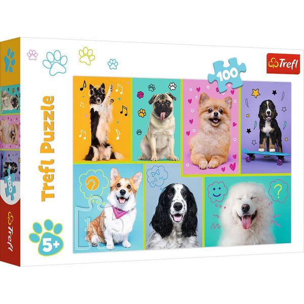 Trefl Puzzle 100 el. W ŚWIECIE PIESKÓW