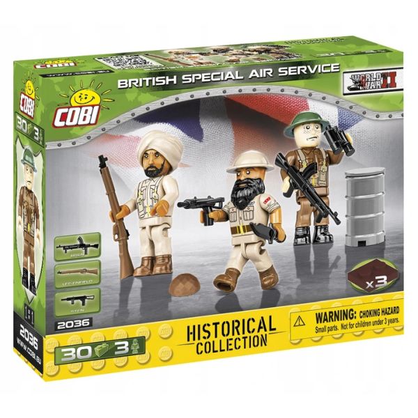 Klocki Cobi BRITISH SPECIAL AIR SERVICE 30KL
