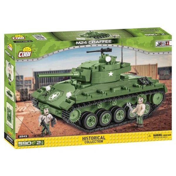Klocki Cobi Czołg 2543 M24 Chaffee 590KL