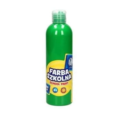 Farba Szkolna Plakatowa 250ml Zielona Astra