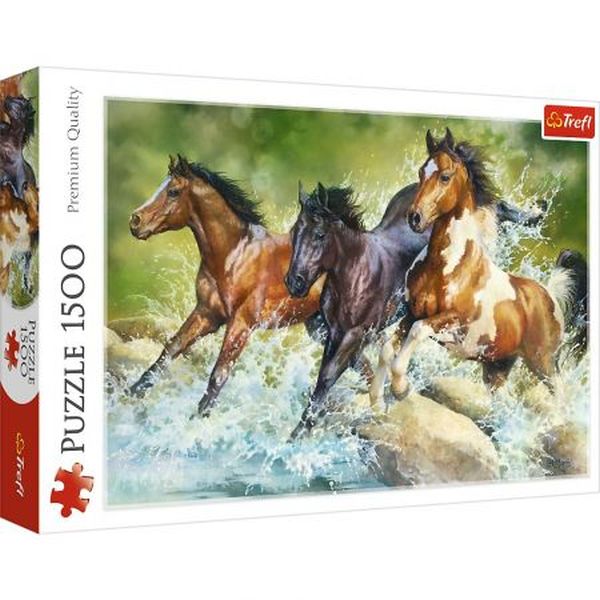Trefl Puzzle 1500 el. Konie