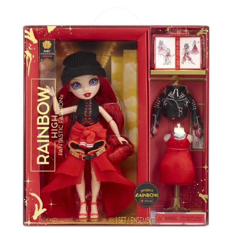 RAINBOW HIGH RUBY RED