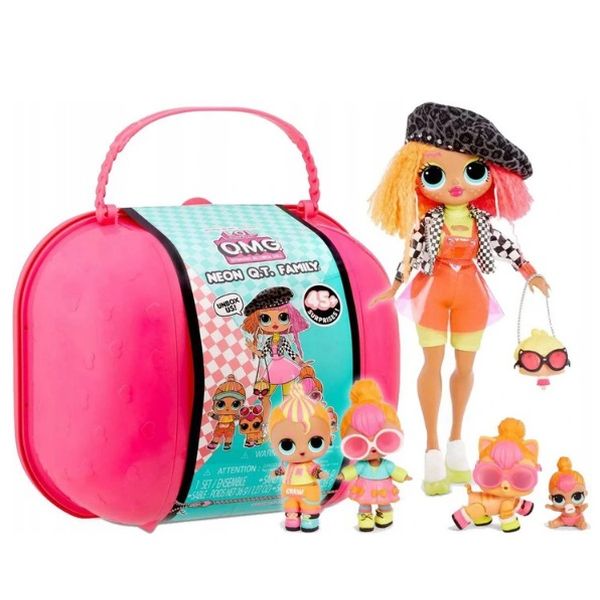 Lalka LOL OMG Family Pack Neon