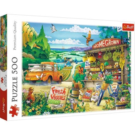 PUZZLE 500 PORANEK NA WSI