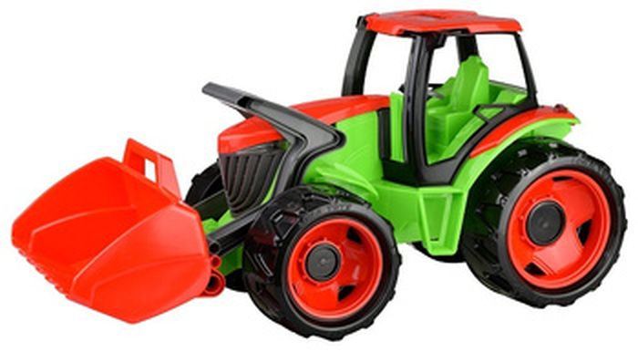 TRAKTOR-SPYCH LENA CZERWONO-ZIELONY 62 CM KARTON PAK: 4 Wymiary kart