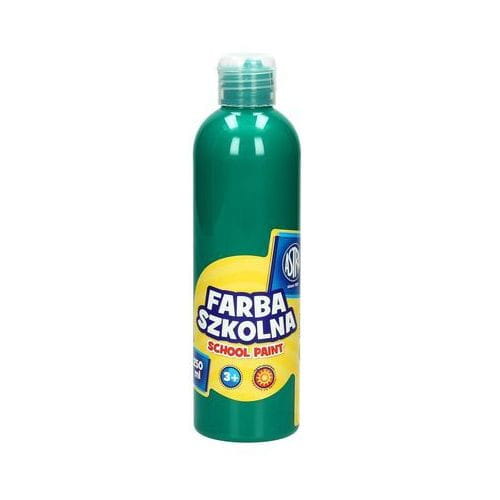 Farba Szkolna Plakatowa 250ml Zielona Perła Astra