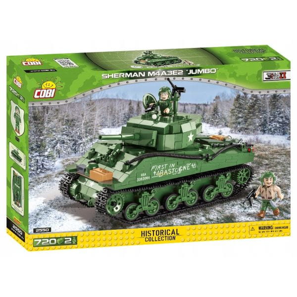 Klocki Cobi Czołg SHERMAN JUMBO 720KL