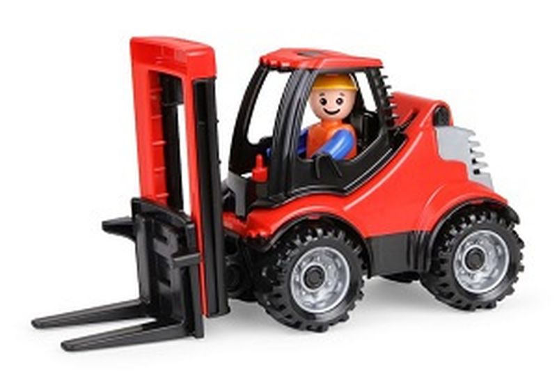 AUTO LENA TRUCKIES WÓZEK WIDŁOWY KOLOR ruchome widły, hak z tyłu