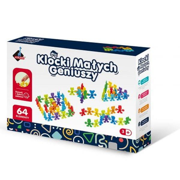 KLOCKI MAŁYCH GENIUSZY LICZMANY 64E