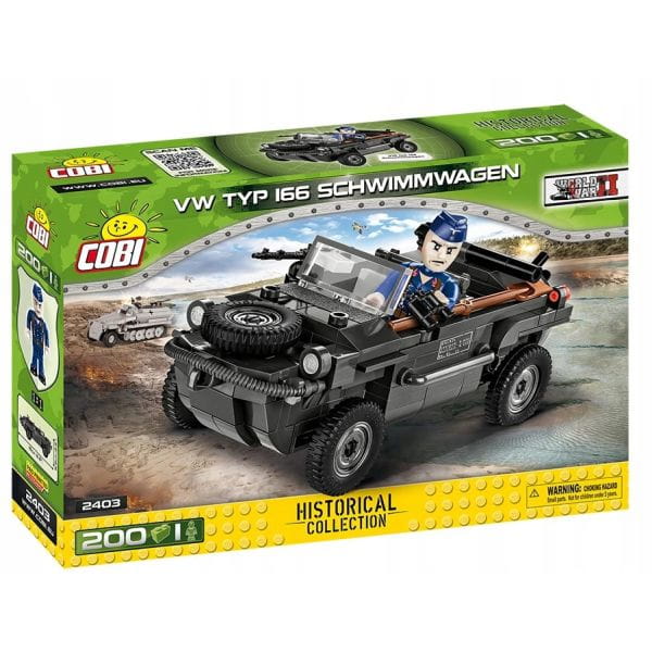 Klocki Cobi VW Typ 166 Schwimmwagen