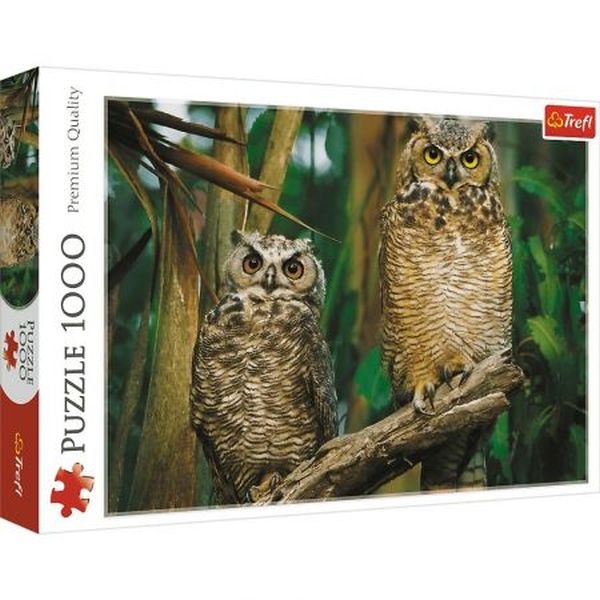 Trefl Puzzle 1000 elementów Sowy