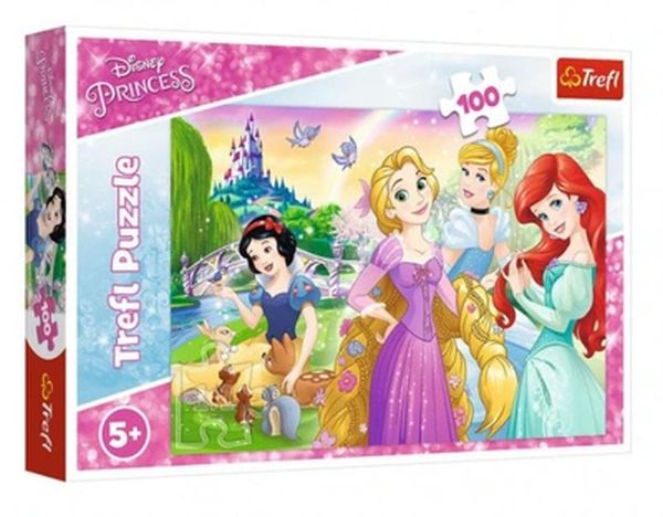 Trefl Puzzle 100el. Czarujące Księżniczki/ Disney Princess
