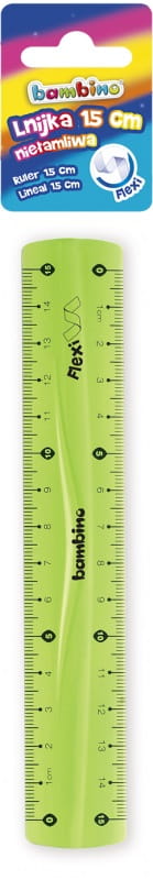 LINIJKA BAMBINO 15 CM FLEXI
