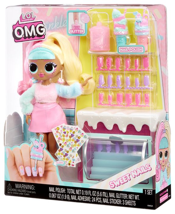 Lalka LOL OMG SWEET NAILS mix wzorów