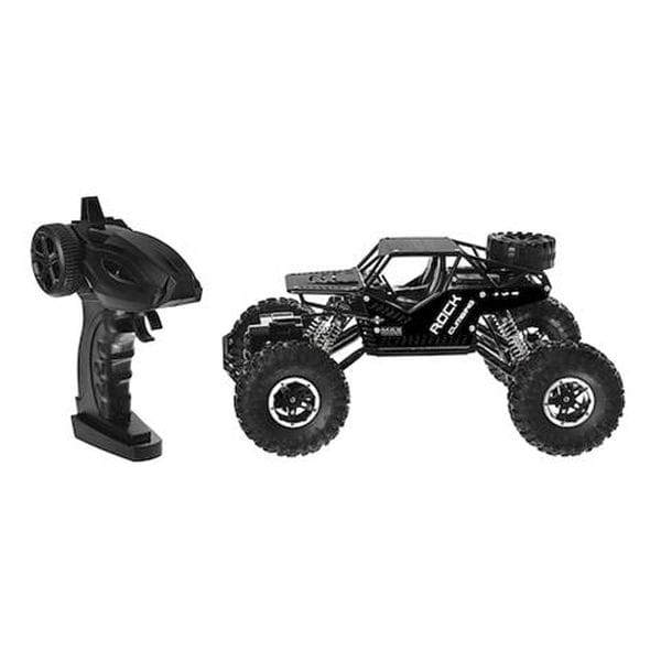 AUTO R/C JUNIOR CZARNE 4X4 AKUM/USB 1/24 SMILY