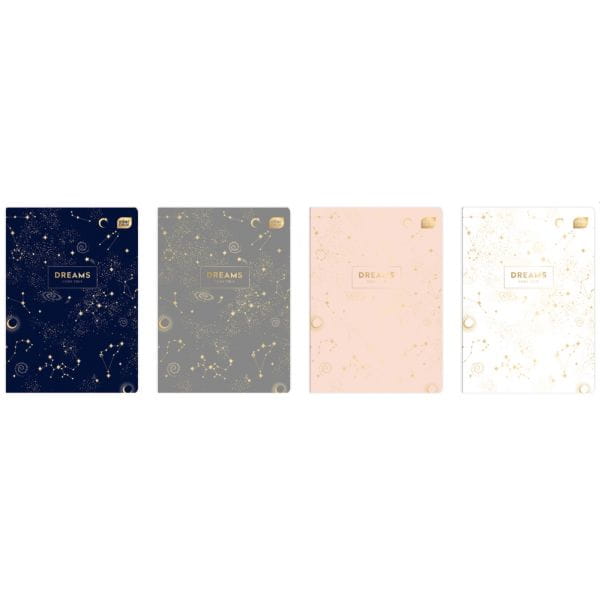 ZESZYT A5 60# M 70G METALLIC DREAMS
