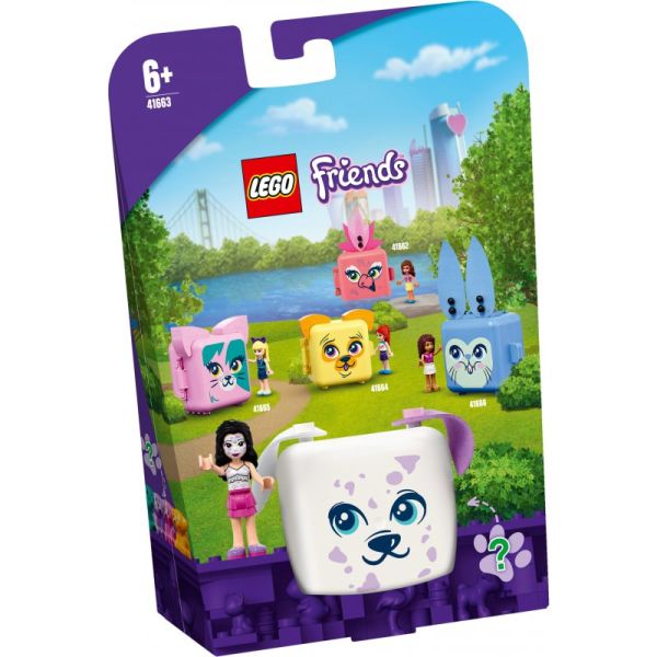 Lego Friends Kostka Emmy z Dalmatyńczykiem 41663