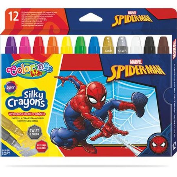 DISNEY KIDS COLORINO - KREDKI ŚWIECOWE ŻELOWE WYKRĘCANE W SZTYFCIE /S