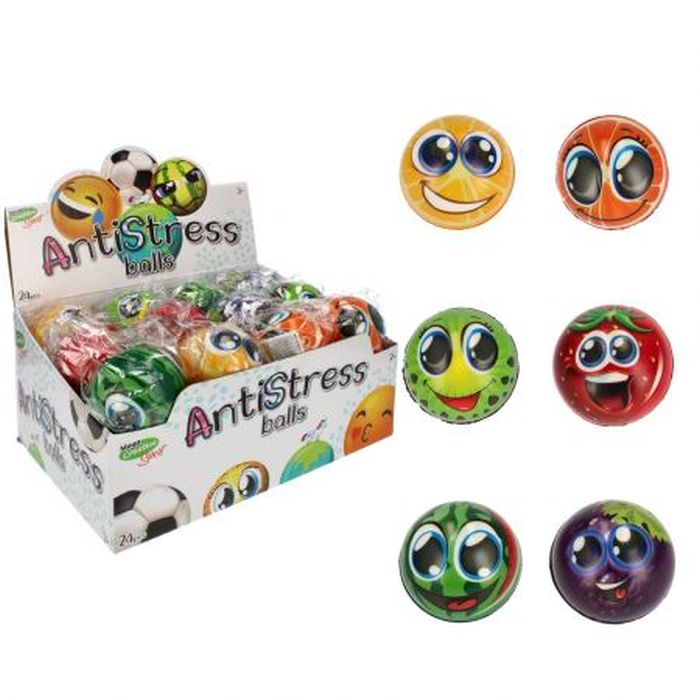 PILKA ANTYSTRES 7CM MC SPORT OWOCE 24/288/576