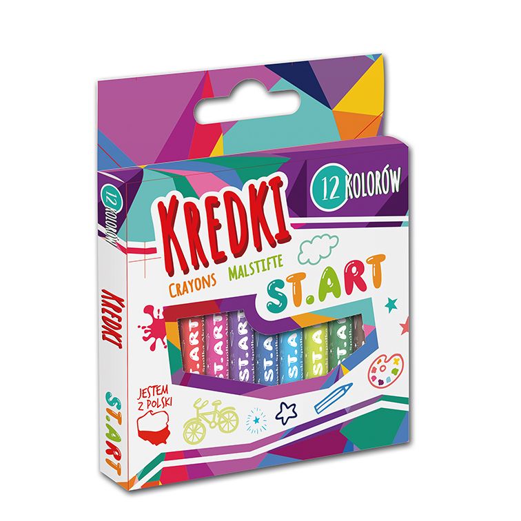 KREDKI ST.ART 12 KOLORÓW