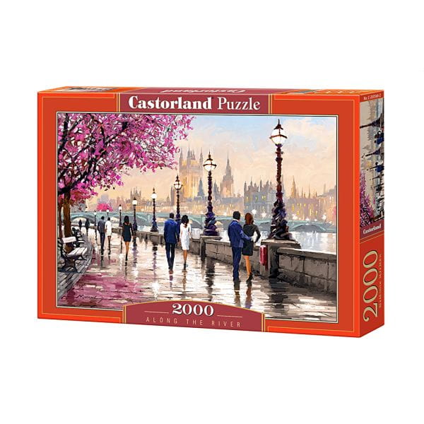 Castorland Puzzle 2000 el. C-200566-2 ALONG THE RIVER