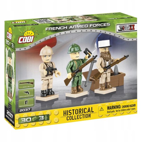 Klocki Cobi FRENCH ARMED 30KL
