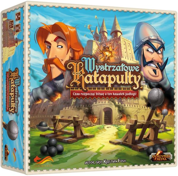 Gra Logiczna WYSTRZAŁOWE KATAPULTY Fox Games